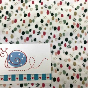 Baumwoll-Jersey Glitzerdots