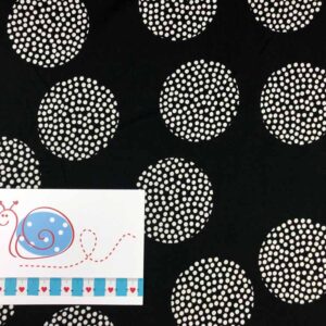 Viscose-Jersey dots in dots