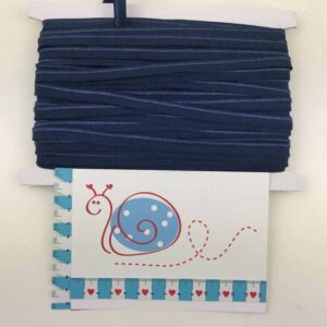 Elastisches Paspelband Dark Blue
