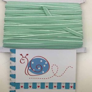 Elastisches Paspelband Mint