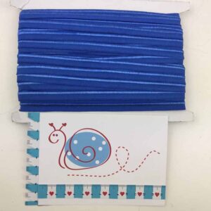 Elastisches Paspelband Royal blau