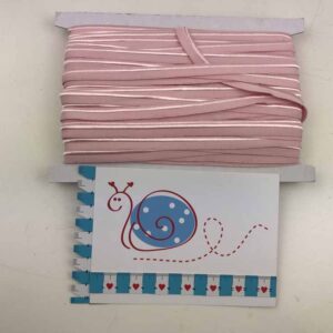 Elastisches Paspelband Rosa