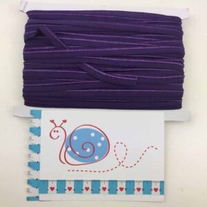 Elastisches Paspelband Purpel