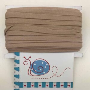 Flachkordel beige