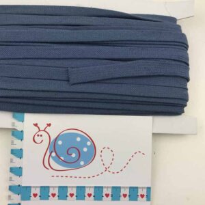 Flachkordel Jeansblau