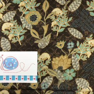 Viscose Liara Shine (Blumenmuster)