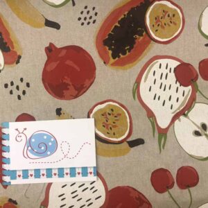 Dekostoff Obst