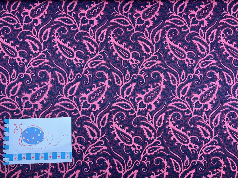 Elastik Baumwoll-Satin Druck 3014