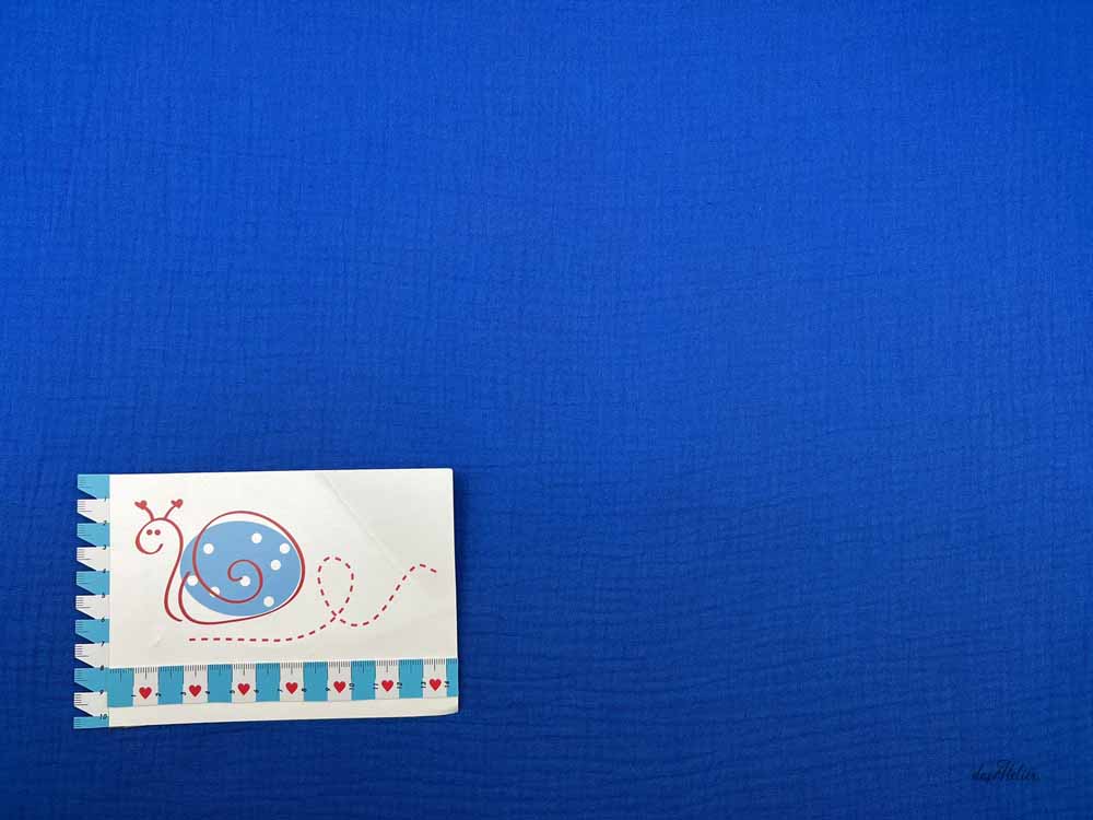 Musselin 107D uni royal
