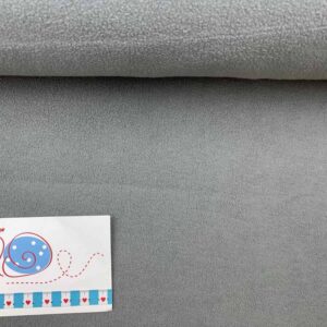 Baumwoll-Fleece 032 grau