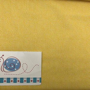 Baumwoll-Druck Dotty 11312 gelb