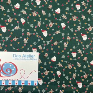 Baumwoll-Druck Weihnachten 280D