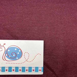 Sweat gerauht 4480 Glitter Jogging bordeaux