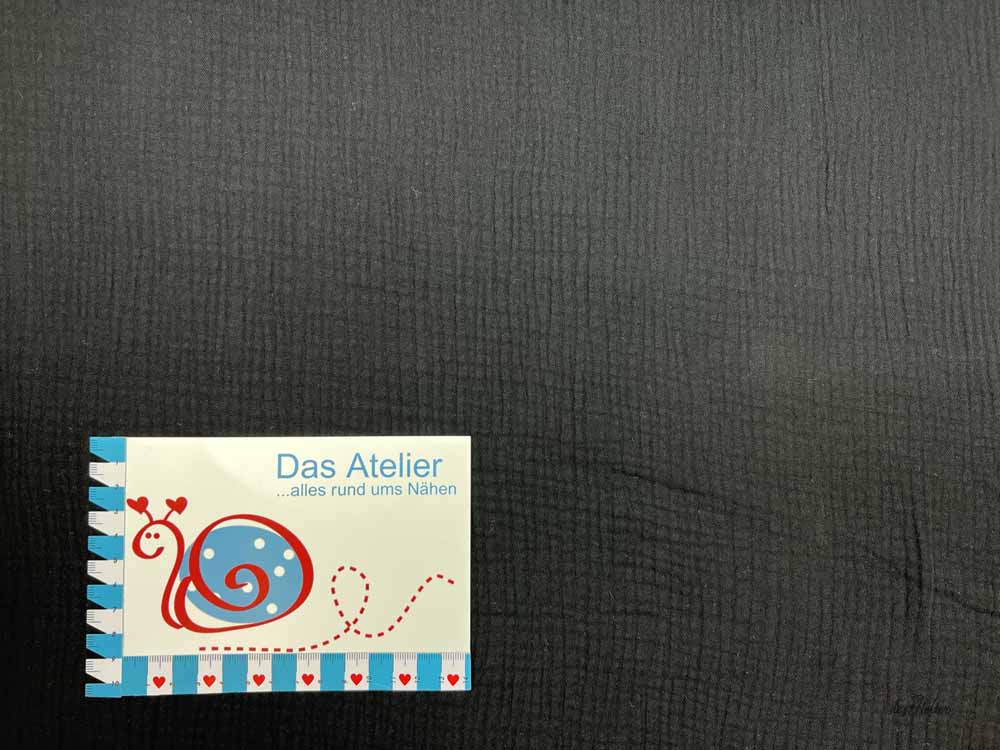 Musselin 299 Jenke schwarz