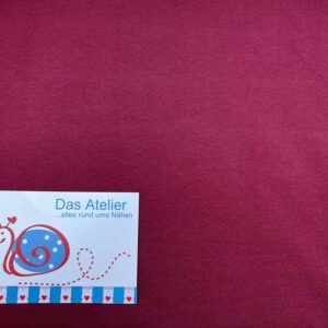 Sweat gerauht 7360-070 Soft Jogging bordeaux