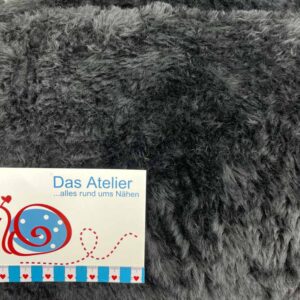 Teddy glatt schwarz
