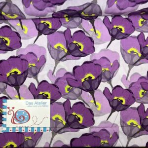 Viscose Lene Blumenmuster