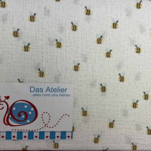 Musselin Bees weiss
