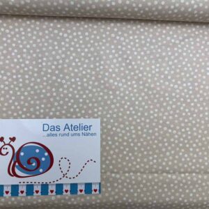 Baumwoll-Jersey Baby Doti/3 natur/beige