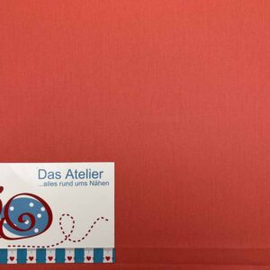 Baumwollstoff Popeline .063 lachs