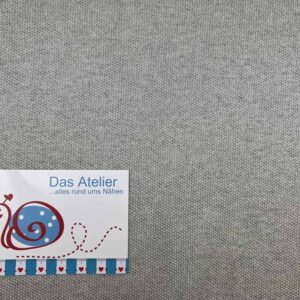 French Terry lurex 13 grau/silber
