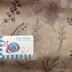 Dekostoff Blätter