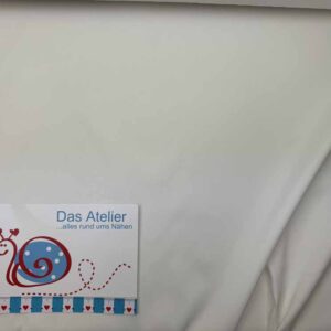 Stretch-Futterstoff 001 weiss