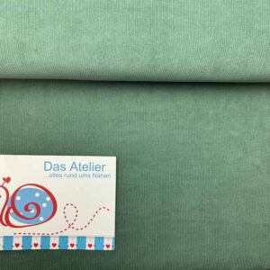 Babycord gewaschen petrol 103