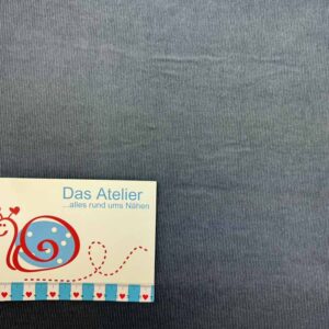 Babycord gewaschen blau 80